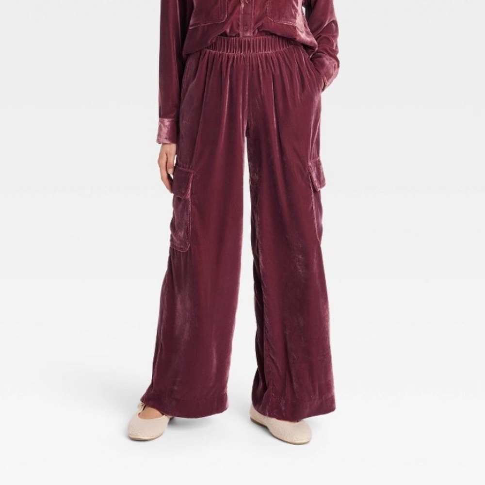 Universal Thread Purple Wide Leg Pants